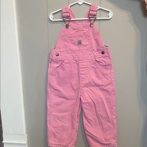 Carhartt Kids Light Pink Overalls